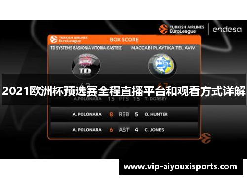 2021欧洲杯预选赛全程直播平台和观看方式详解
